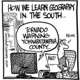 CARTOON: How we learn geography in the South