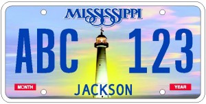 Mississippi_license_plate
