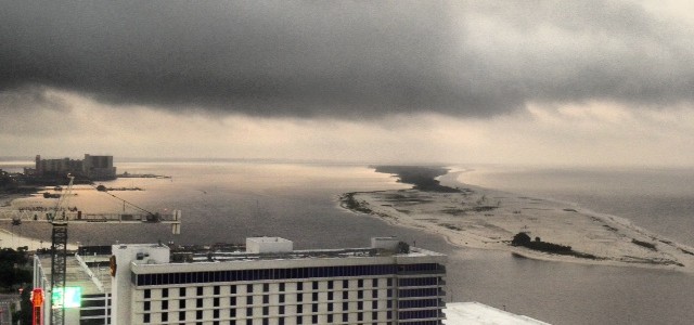 Thank God it’s Friday. And that we made another sunrise. Here’s the sun coming up over the Mississippi Sound.