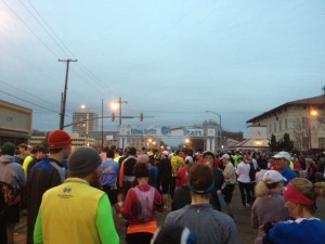 Looking toward the start on State Street. 